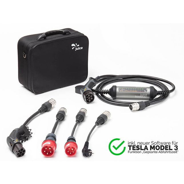 JUICE BOOSTER 2 + Tesla Model 3 Paket - VOLTEC Elektrotechnik